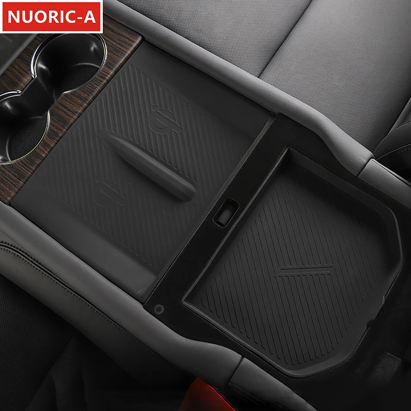 Rear Armrest Storage Box Silicone Pad Decoration Cover Trim For Tesla Model S 2023 Car Styling Interior Accessories
Rear Armrest Storage Box Silicone Pad Decoration Cover Trim For Tesla Model S 2023 Car Styling Interior Accessories