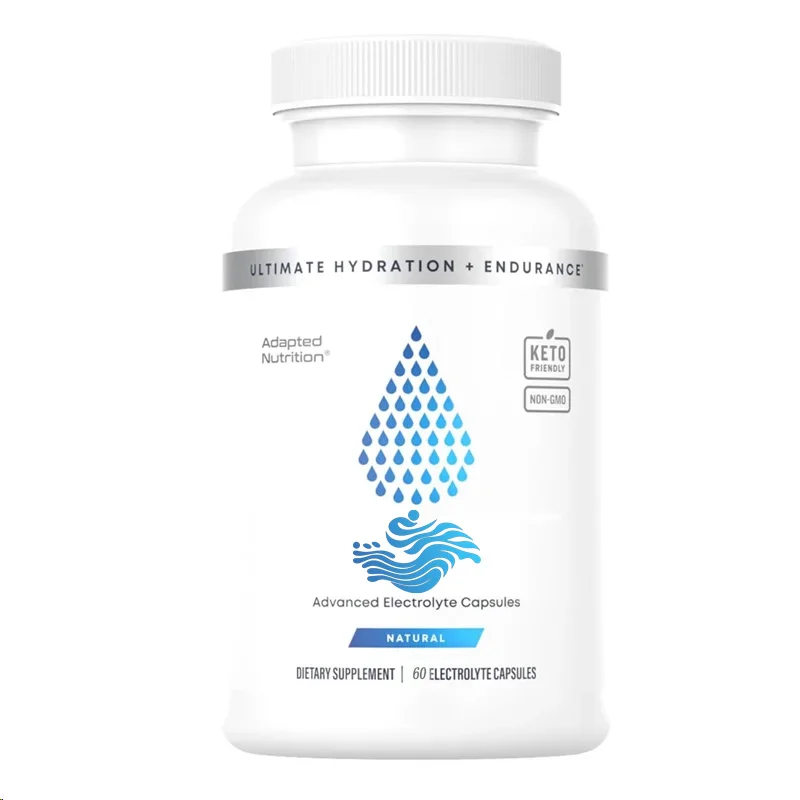 Electrolyte 60 Capsules, Rapid Fluid Supplement, Mild Gastric Magnesium, Potassium, Sodium, Zinc
Electrolyte 60 Capsules, Rapid Fluid Supplement, Mild Gastric Magnesium, Potassium, Sodium, Zinc
