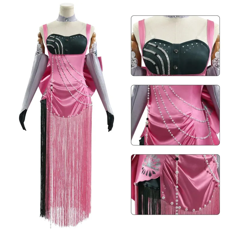 Reverse:1999 37 Anjo Nala cosplay costume anime Ms. Juliette Nala Hari sexy pink dress female Halloween costumes
Reverse:1999 37 Anjo Nala cosplay costume anime Ms. Juliette Nala Hari sexy pink dress female Halloween costumes