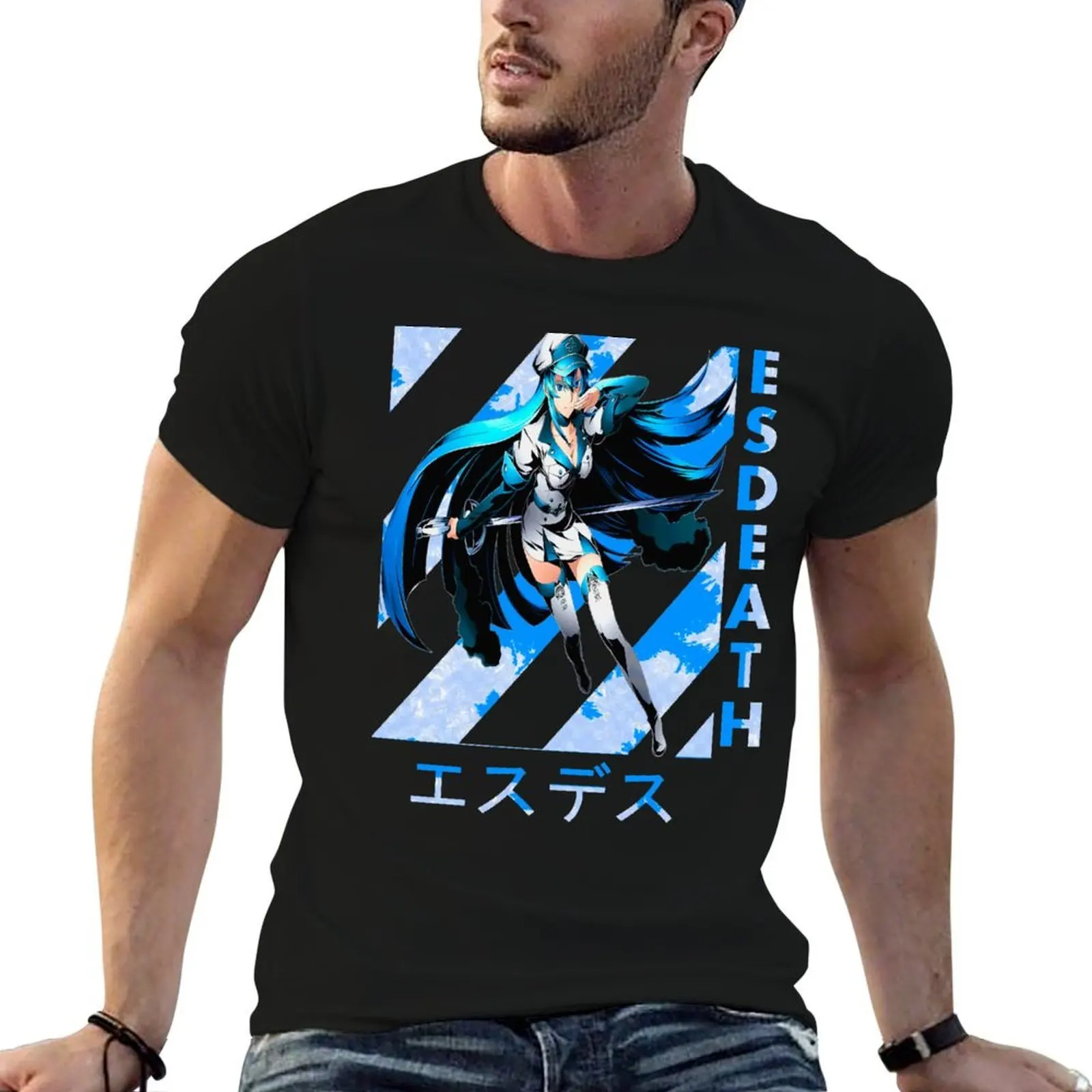 Esdeath T-Shirt man t shirts high quality luxury brand g man t shirts for men funny t shirts cotton T-shirt
Esdeath T-Shirt man t shirts high quality luxury brand g man t shirts for men funny t shirts cotton T-shirt