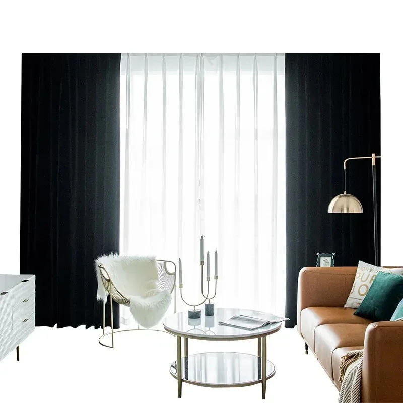 Thickened Velvet Curtains for Living Dining Luxury Bedroom Nordic Marten Australian Wool Pure Hacker Hall Balcony White Tulle 
Thickened Velvet Curtains for Living Dining Luxury Bedroom Nordic Marten Australian Wool Pure Hacker Hall Balcony White Tulle