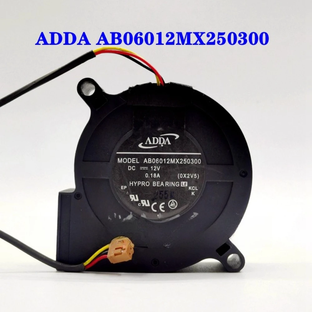 ADDA AB06012MX250300 0,18A AB06012HX250300 0,22A DC12V 6CM Проектор турбовентилятор BenQ Acer 1210 проектор рассеивание тепла
ADDA AB06012MX250300 0,18A AB06012HX250300 0,22A DC12V 6CM Проектор турбовентилятор BenQ Acer 1210 проектор рассеивание тепла
