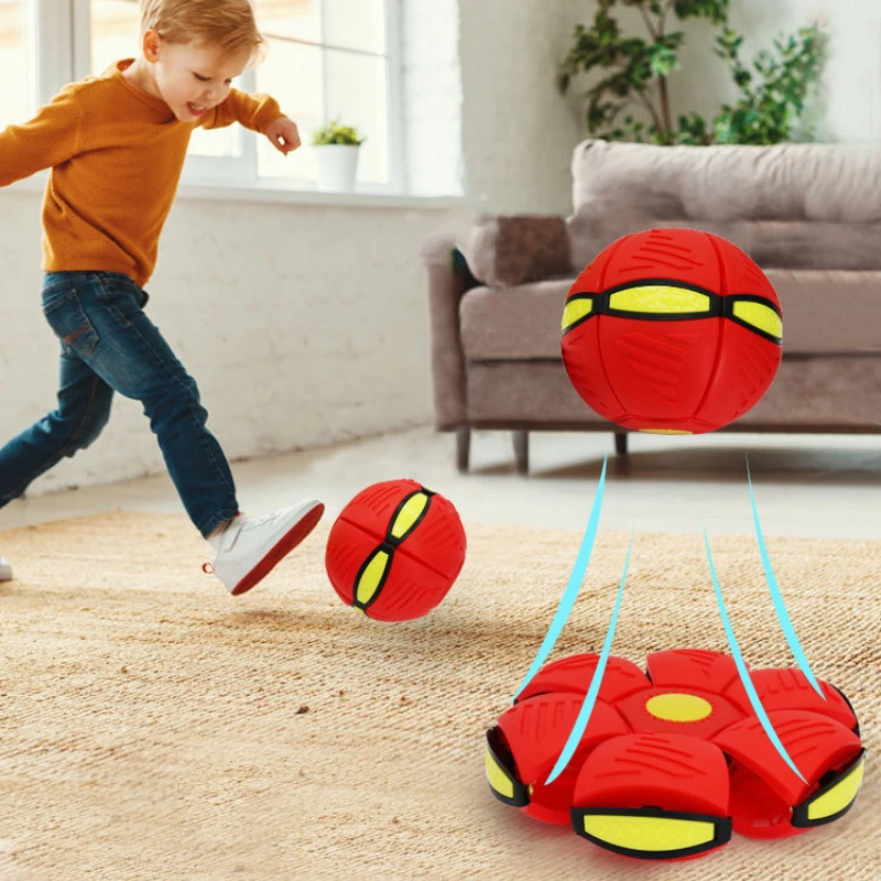 Kids Flat Throw Disc Ball Flying UFO Magic Balls with For Children's Toy Balls Boy Girl Outdoor Sports Toys Gift Flat Ball
Kids Flat Throw Disc Ball Flying UFO Magic Balls with For Children's Toy Balls Boy Girl Outdoor Sports Toys Gift Flat Ball