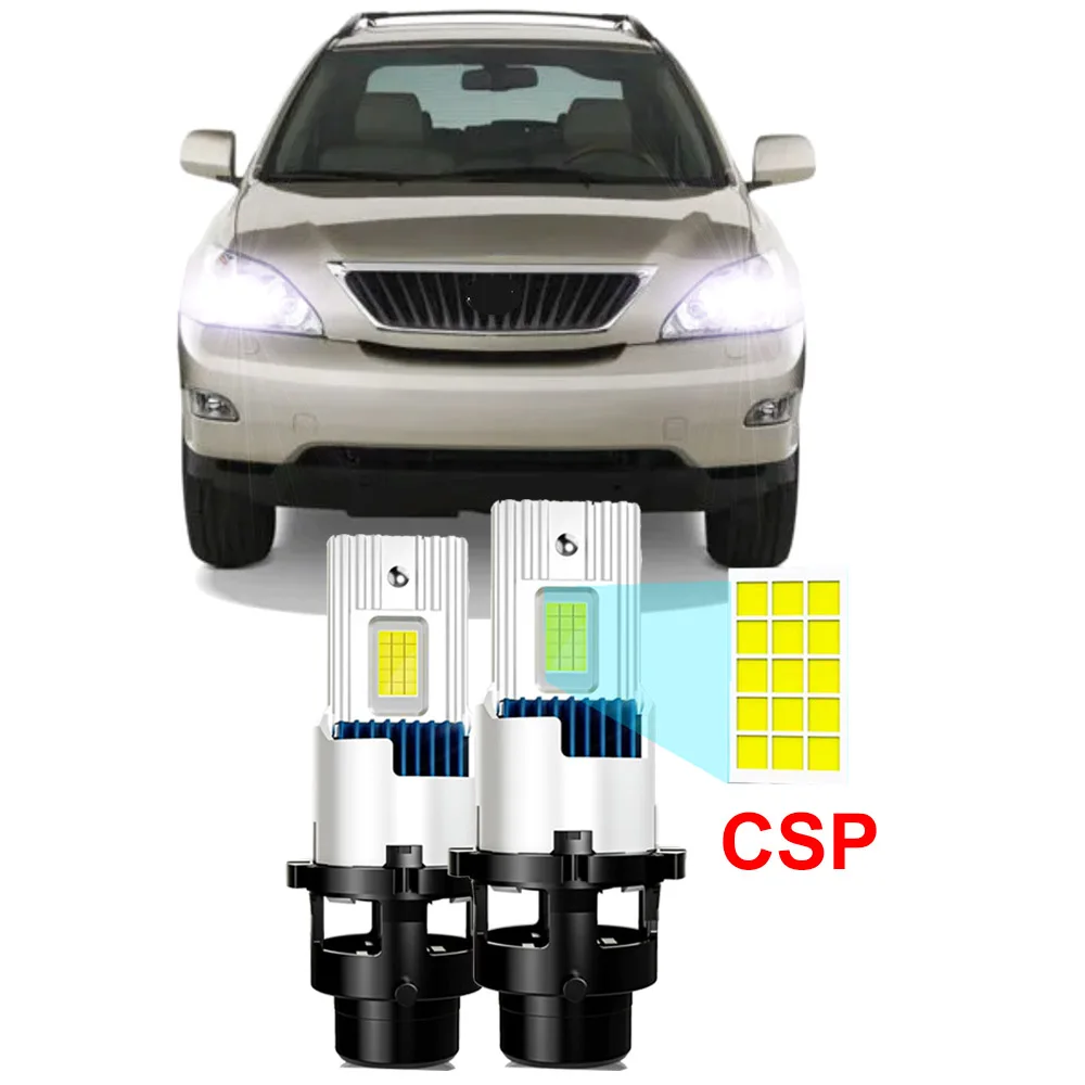 2Pcs LED Headlight Bulbs for Lexus RX330 RX350 RX400H 2004-2009 Low Beam LED Xenon D2S 20000 Lumen 6000K 35W Xenon HID Canbus
2Pcs LED Headlight Bulbs for Lexus RX330 RX350 RX400H 2004-2009 Low Beam LED Xenon D2S 20000 Lumen 6000K 35W Xenon HID Canbus