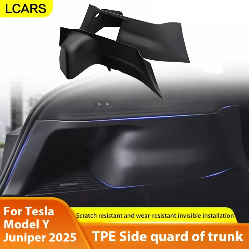 Подходит для Tesla Model Y Juniper 2025 года, боковые защитные накладки из TPE для багажника, защита углов внутренней поверхности багажника, коврик от грязи, автомобильные аксессуары, левая и правая пара
Подходит для Tesla Model Y Juniper 2025 года, боковые защитные накладки из TPE для багажника, защита углов внутренней поверхности багажника, коврик от грязи, автомобильные аксессуары, левая и правая пара