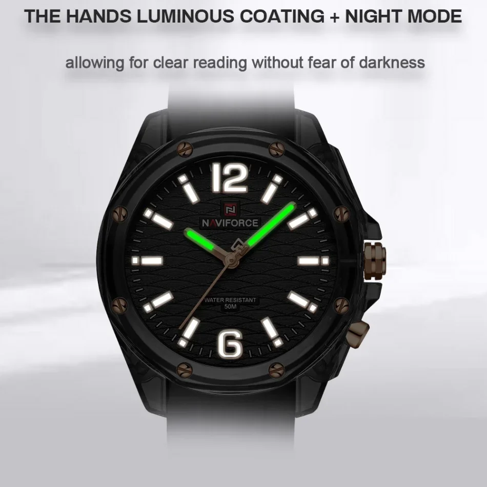 NAVIFORCE новые оригинальные кварцевые женские модные простые часы с силиконовым ремешком, женские наручные часы, водонепроницаемые элегантные женские браслеты
NAVIFORCE новые оригинальные кварцевые женские модные простые часы с силиконовым ремешком, женские наручные часы, водонепроницаемые элегантные женские браслеты