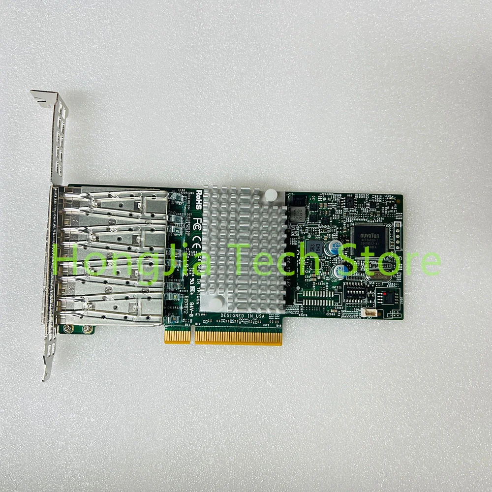 Stable performance AOC-STG-I4S Four Port 10Gb 10G Optical Port Net-work Card X710-DA4
Stable performance AOC-STG-I4S Four Port 10Gb 10G Optical Port Net-work Card X710-DA4