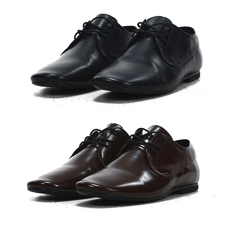 Men's black brown derby shoes casual business Oxford shoes lace up formal leather shoes British style work commuting
Men's black brown derby shoes casual business Oxford shoes lace up formal leather shoes British style work commuting