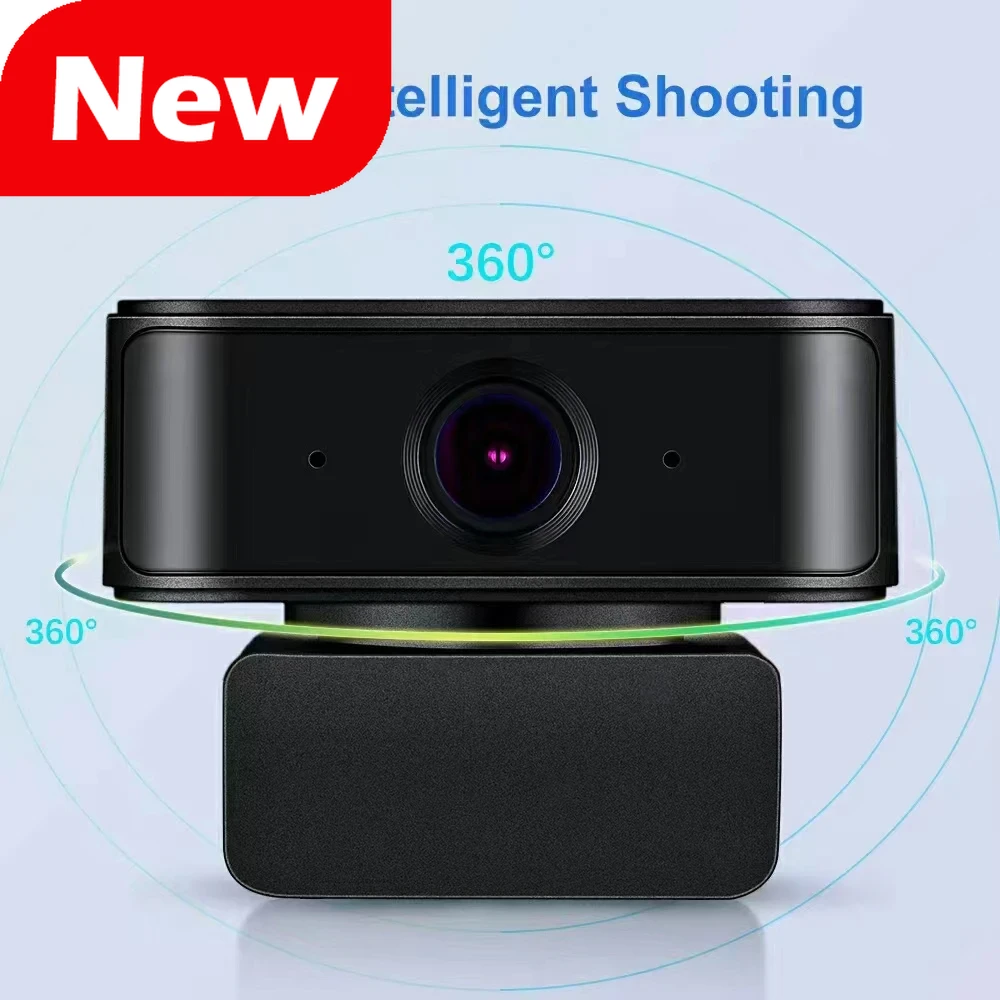 2MP 1080P 360Degree AI Face Follow Auto Tracking USB Webcam P2P Free Drive Video Digital Camera for Online Teaching Boardcast
2MP 1080P 360Degree AI Face Follow Auto Tracking USB Webcam P2P Free Drive Video Digital Camera for Online Teaching Boardcast