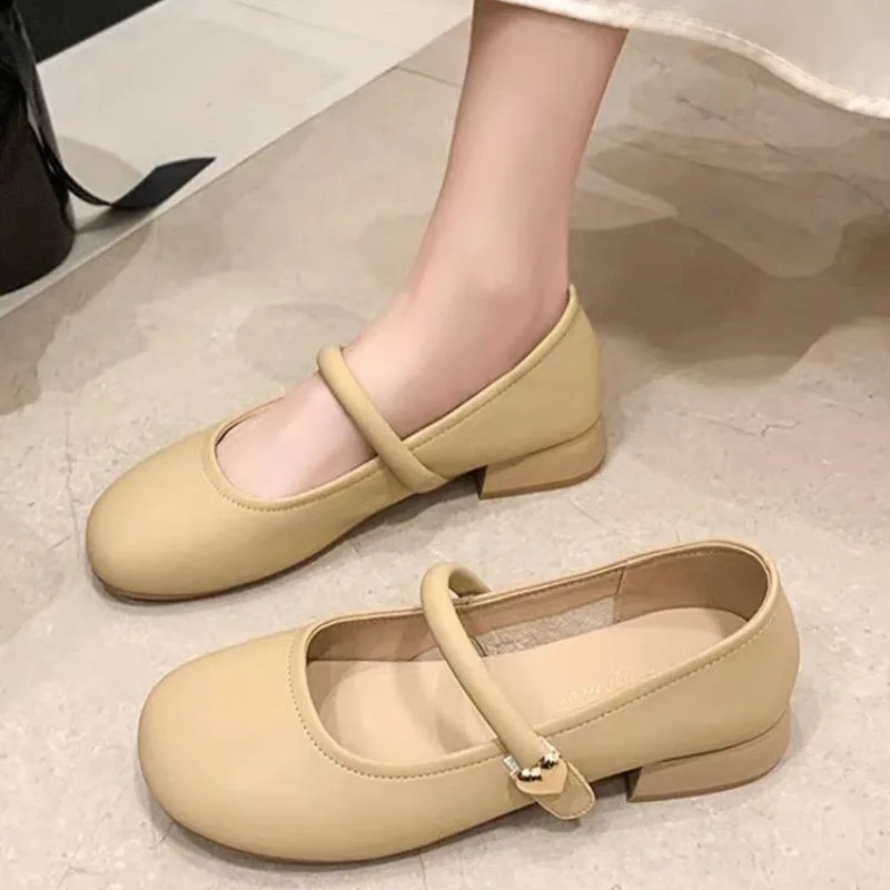 2026 New Women Flats Fashion Round Toe Shallow Mary Jane Shoes Soft Casual Ballet Shoes Low Heel Single Shoes Zapatos De Mujer
2026 New Women Flats Fashion Round Toe Shallow Mary Jane Shoes Soft Casual Ballet Shoes Low Heel Single Shoes Zapatos De Mujer