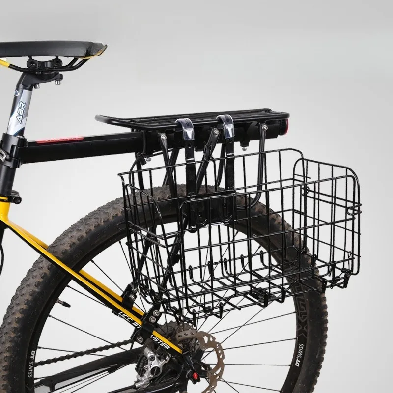 Bike Folding Basket Portable Thickened Steel Storage Rust-proof Load-bearing Capacity Bicycle Panniers Bicycle Accessories
Bike Folding Basket Portable Thickened Steel Storage Rust-proof Load-bearing Capacity Bicycle Panniers Bicycle Accessories
