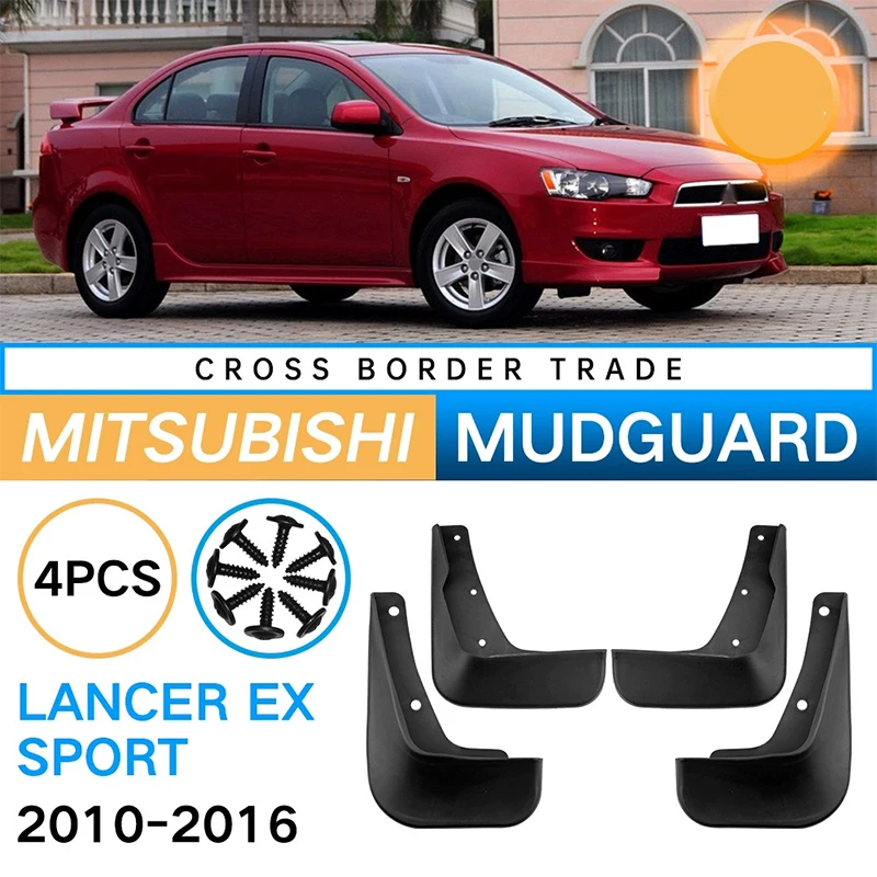 4PCS Front Rear Wheel Mudguards For Mitsubishi Winged God Lancer Sport 2010-2016 Sedan Touring Splash Guards Fender Mud Flaps
4PCS Front Rear Wheel Mudguards For Mitsubishi Winged God Lancer Sport 2010-2016 Sedan Touring Splash Guards Fender Mud Flaps