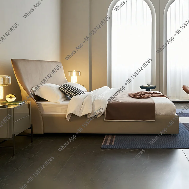 Zx Haute Couture Series/Italian Minimalist High-end Matte Fabric Bed Designer Villa Master Bedroom Double Wedding Bed 1.8 Meters
Zx Haute Couture Series/Italian Minimalist High-end Matte Fabric Bed Designer Villa Master Bedroom Double Wedding Bed 1.8 Meters