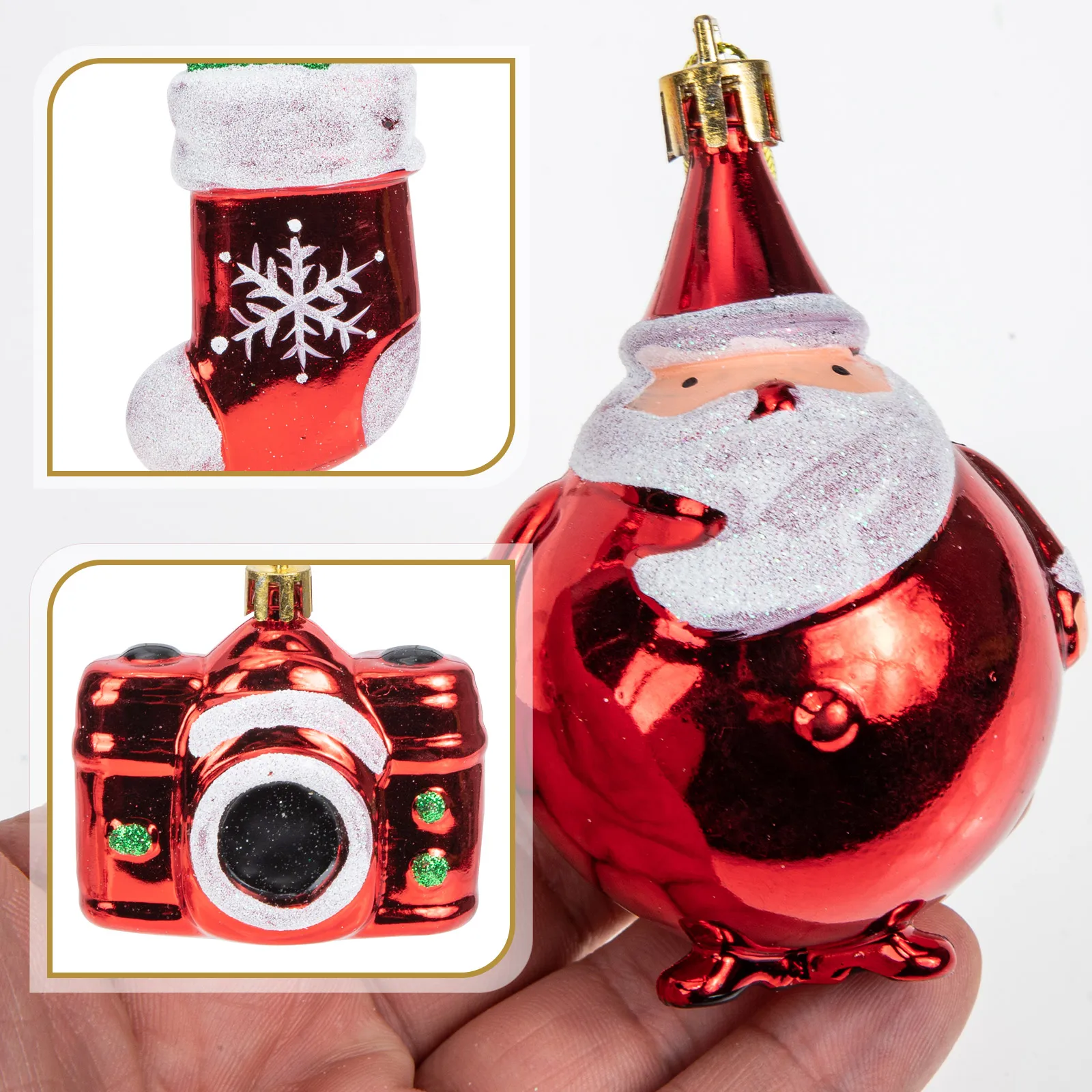 6 Pcs Plastic Hanging Decorations Decorative Pendants Trees Pendants、 Outdoor Christmas Socks
6 Pcs Plastic Hanging Decorations Decorative Pendants Trees Pendants、 Outdoor Christmas Socks