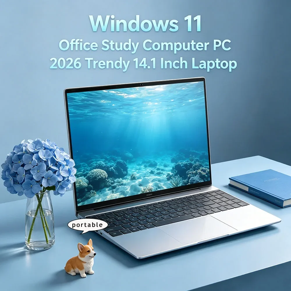 Nice-price 14.1 Ultra Slim Laptop Intel 4405U 16GB RAM 2TB SSD 1080P Win11 Pro Office Gaming PC
Nice-price 14.1 Ultra Slim Laptop Intel 4405U 16GB RAM 2TB SSD 1080P Win11 Pro Office Gaming PC