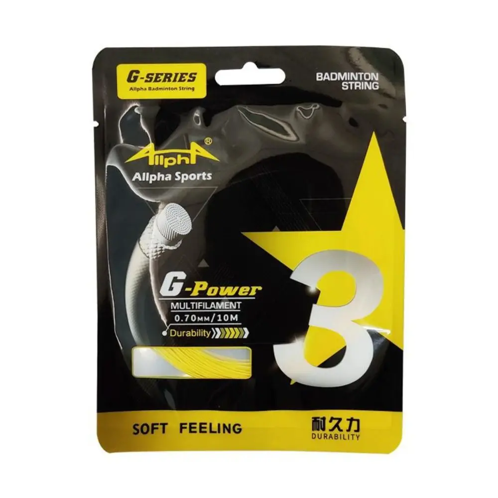 0.7mm G3 Badminton Racket Line High Elastic Carbon Nanofiber Badminton String Fiber Durable Badminton String Line Training
0.7mm G3 Badminton Racket Line High Elastic Carbon Nanofiber Badminton String Fiber Durable Badminton String Line Training