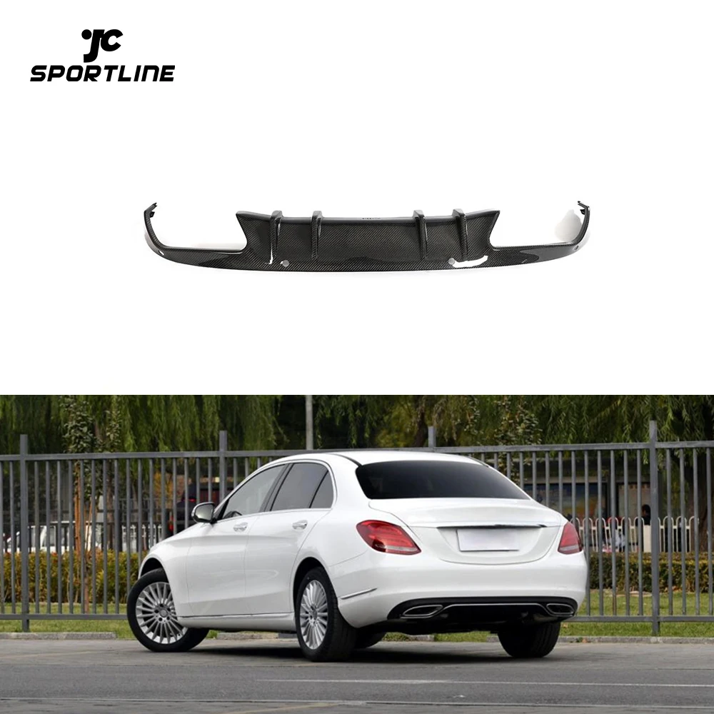 Carbon Fiber Rear Diffuser for Mercedes Benz C Class W205 C180 C300 Base Sedan 2015-2019
Carbon Fiber Rear Diffuser for Mercedes Benz C Class W205 C180 C300 Base Sedan 2015-2019