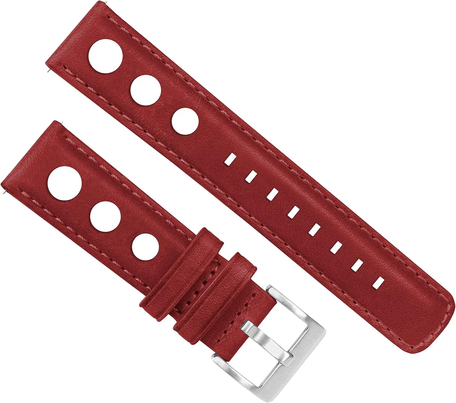 Leather Straps with Integrated Quick Release Spring Bars - Standard Length fits Wrists 5" to 8"-18mm, 19mm, 20mm, 21mm, 22mm
Leather Straps with Integrated Quick Release Spring Bars - Standard Length fits Wrists 5" to 8"-18mm, 19mm, 20mm, 21mm, 22mm