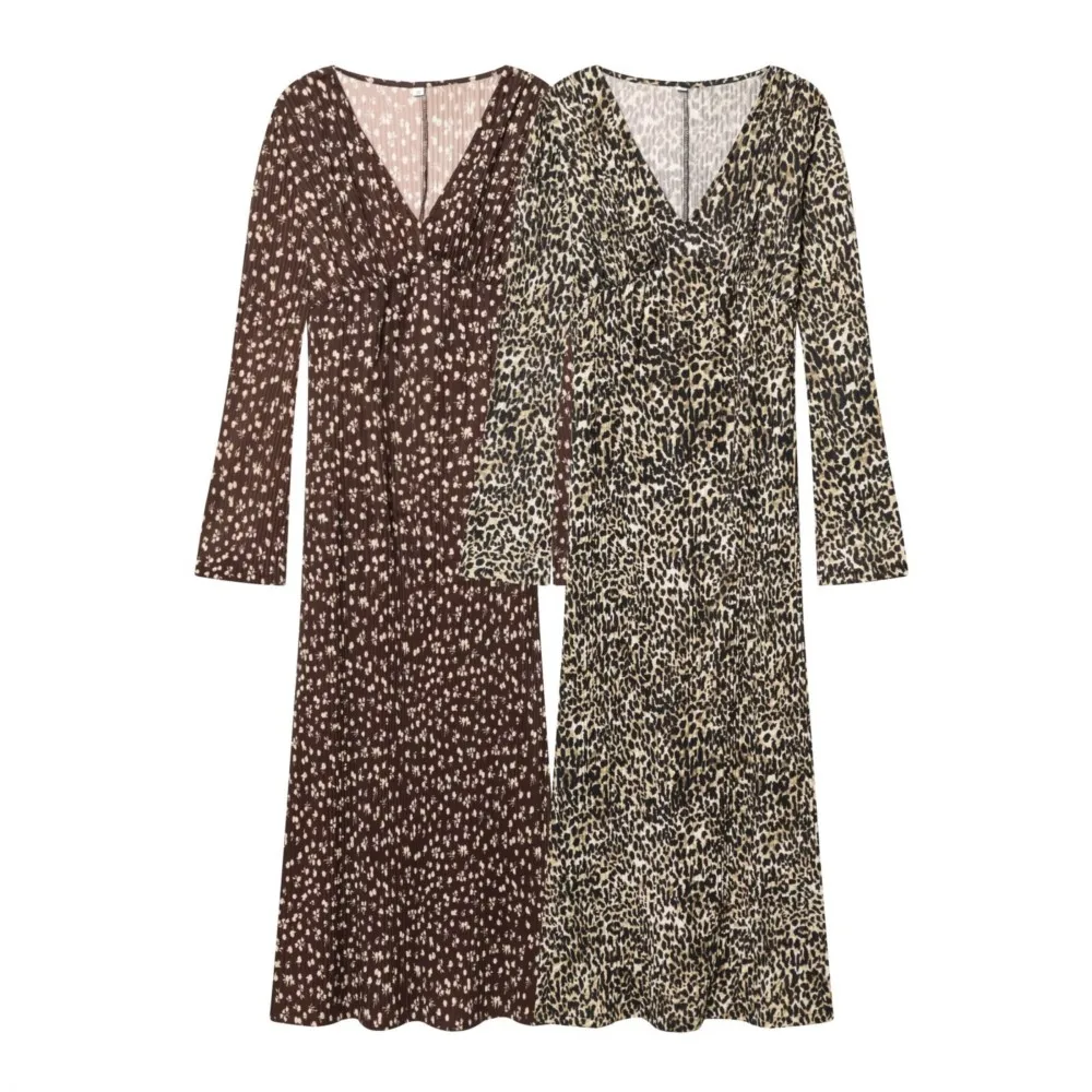 Autumn Women's Casual Dresses A-line Dress Vestidos For Woman Commuting Simple Style Retro Floral Print V-link Printed Pleated
Autumn Women's Casual Dresses A-line Dress Vestidos For Woman Commuting Simple Style Retro Floral Print V-link Printed Pleated