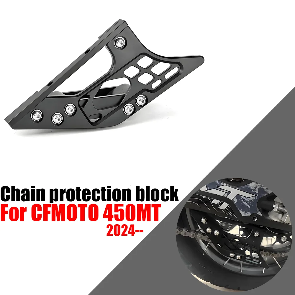 For CFMOTO 450MT MT450 2024 2025 - Moto Chain Swingarm Guide Slider Roller Guard Chain Protect Cover Accessories CFMOTO450MT
For CFMOTO 450MT MT450 2024 2025 - Moto Chain Swingarm Guide Slider Roller Guard Chain Protect Cover Accessories CFMOTO450MT