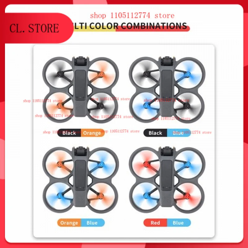 2 пары сменных аксессуаров для лопастей крыла пропеллера для DJI Avata 2
2 пары сменных аксессуаров для лопастей крыла пропеллера для DJI Avata 2
