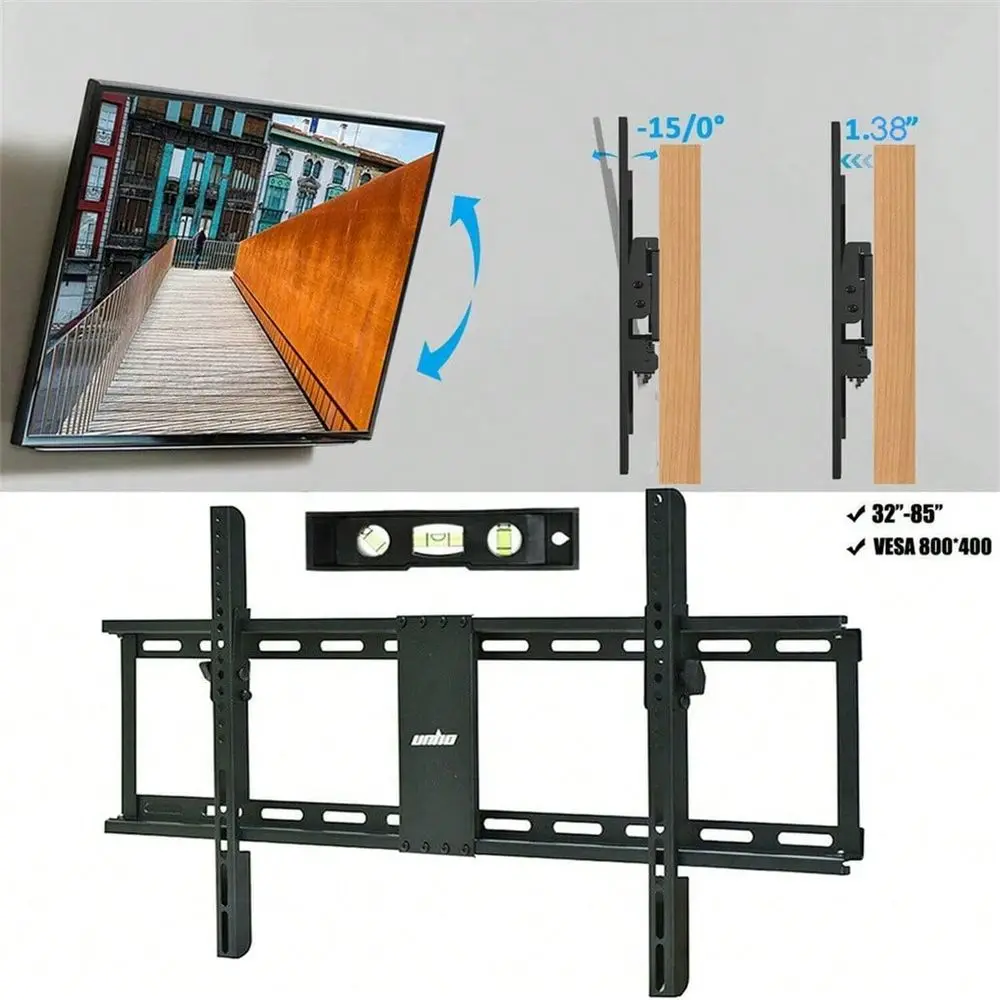 Tilting TV Wall Mount Bracket For 3285 Flat Screen LCD LED VESA 800X400Mm, Black
Tilting TV Wall Mount Bracket For 3285 Flat Screen LCD LED VESA 800X400Mm, Black