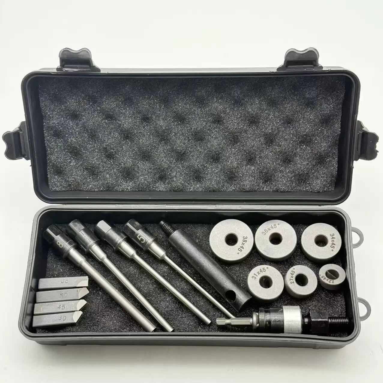 Engine valve seat reamer universal hard alloy reamer 22-38mm diamond grinding wheel suitable for automotive valve seats
Engine valve seat reamer universal hard alloy reamer 22-38mm diamond grinding wheel suitable for automotive valve seats