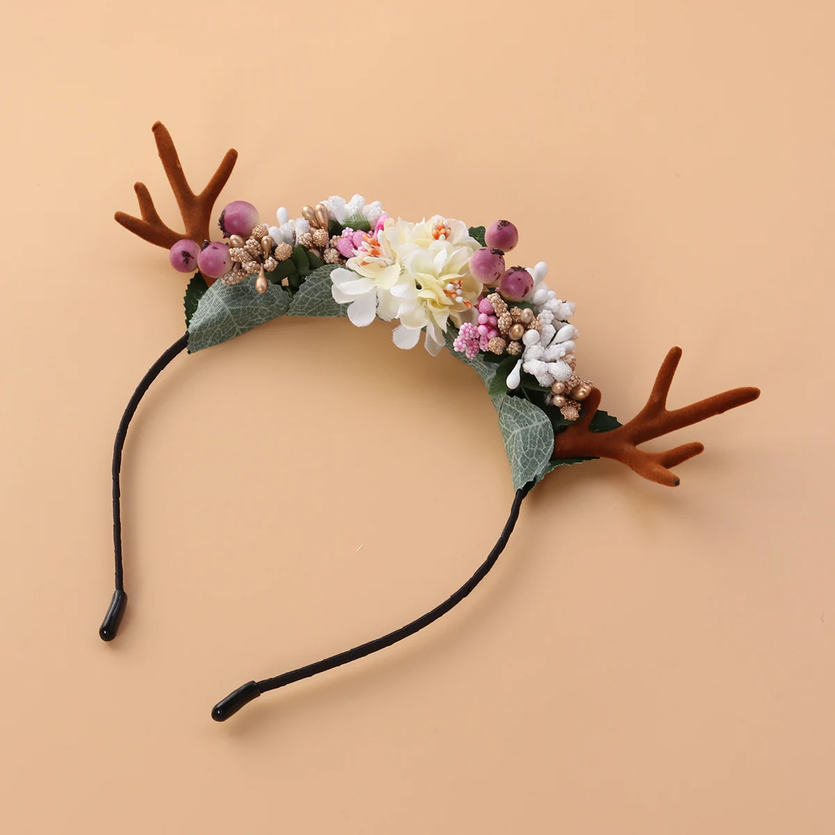 Floral Reindeer Headb Christmas Party Costume Elk Antlers Accessories Durable Size Fit s Women Girls Holiday Hair Decor
Floral Reindeer Headb Christmas Party Costume Elk Antlers Accessories Durable Size Fit s Women Girls Holiday Hair Decor