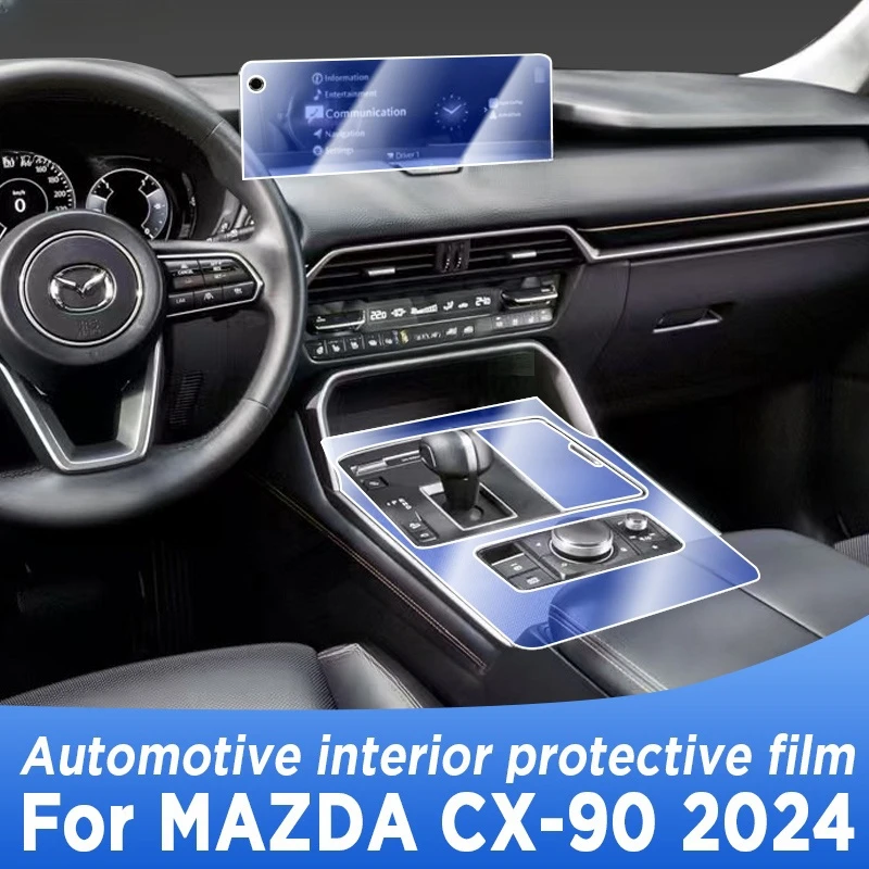For MAZDA CX-90 2024 Gearbox Panel Navigation Automotive Interior TPU Protective Film Anti-Scratch Sticker Accessories
For MAZDA CX-90 2024 Gearbox Panel Navigation Automotive Interior TPU Protective Film Anti-Scratch Sticker Accessories