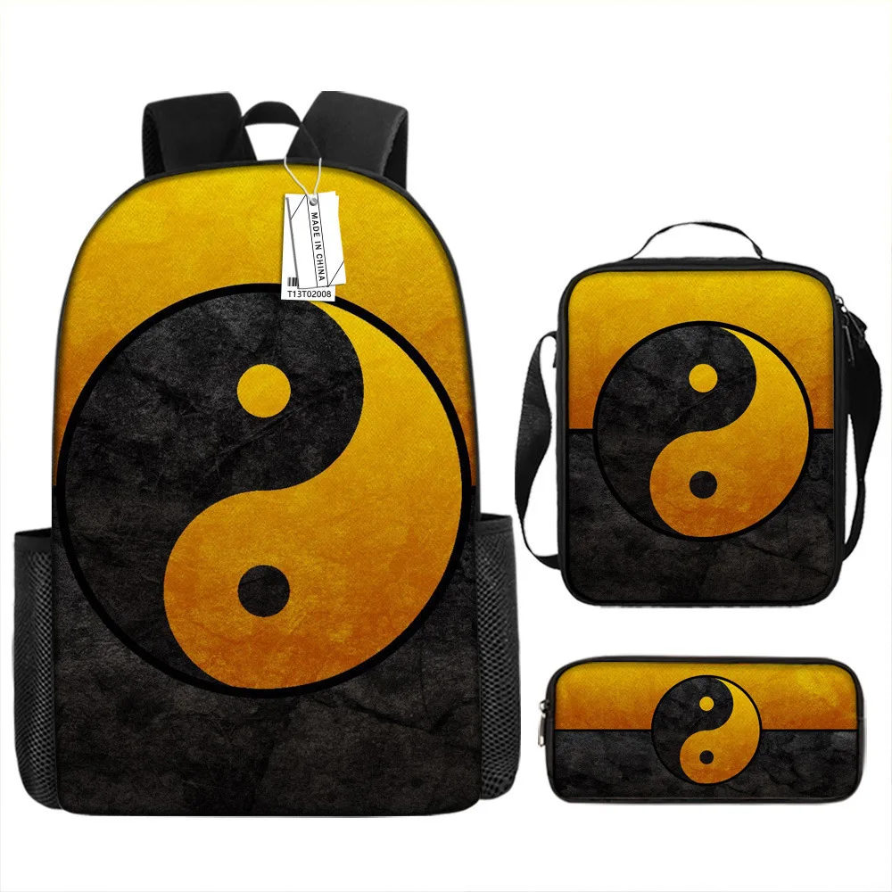 Luxury Novelty Peculiar Cool Tai Chi Yin Yang 3D Print 3pcs/Set pupil School Bags Laptop Daypack Backpack Lunch bag Pencil Case
Luxury Novelty Peculiar Cool Tai Chi Yin Yang 3D Print 3pcs/Set pupil School Bags Laptop Daypack Backpack Lunch bag Pencil Case