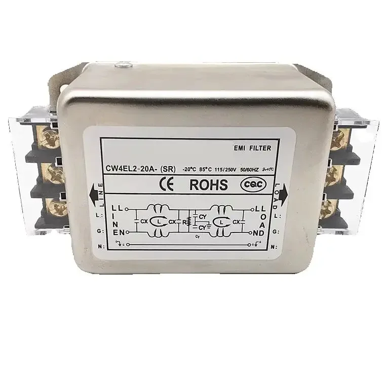 CW4EL2-06A-SR/CW4EL2-10A-SR/CW4EL2-20A-SR/CW4EL2-30A-SR Настольный двухступенчатый фильтр питания 115/250 В Очиститель тока переменного тока
CW4EL2-06A-SR/CW4EL2-10A-SR/CW4EL2-20A-SR/CW4EL2-30A-SR Настольный двухступенчатый фильтр питания 115/250 В Очиститель тока переменного тока