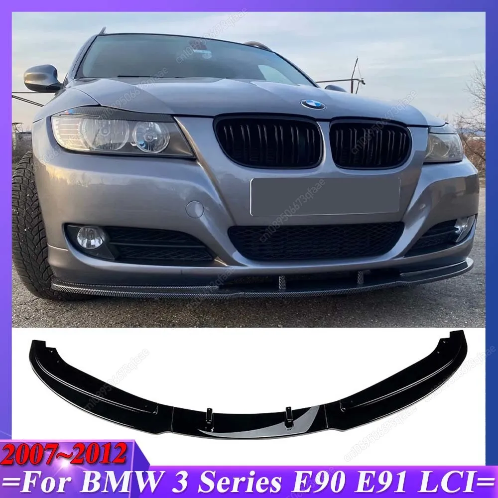 For BMW 3 Series E90 E91 325i 330i 2007-2012 LCI ABS Canard Lip Diffuser Car Front Bumper Lip Spoiler Splitter Body Kits Tuning
For BMW 3 Series E90 E91 325i 330i 2007-2012 LCI ABS Canard Lip Diffuser Car Front Bumper Lip Spoiler Splitter Body Kits Tuning