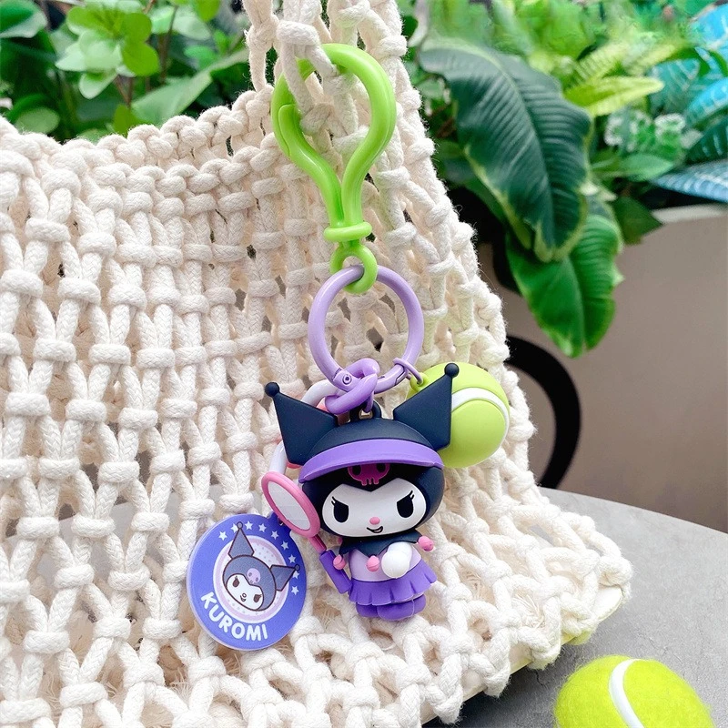 Official Hello Kitty 2025 Sports Series Keychain Bag Charm Cute Kuromi Athletic Design Collectible Gift for Anime Fans
Official Hello Kitty 2025 Sports Series Keychain Bag Charm Cute Kuromi Athletic Design Collectible Gift for Anime Fans
