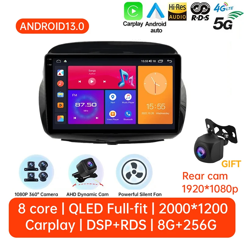 Подходит для Honda FR-V EDIX 2004 - 2009 Android 13 GPS Навигация стерео DVD-плеер мультимедийный видеоплеер 2Din DVD Carplay экран
Подходит для Honda FR-V EDIX 2004 - 2009 Android 13 GPS Навигация стерео DVD-плеер мультимедийный видеоплеер 2Din DVD Carplay экран