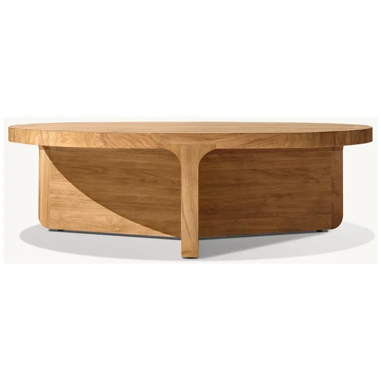 For Wood Outdoor Furniture High Quality Signature Style Solid Teak Round Coffee Table
For Wood Outdoor Furniture High Quality Signature Style Solid Teak Round Coffee Table