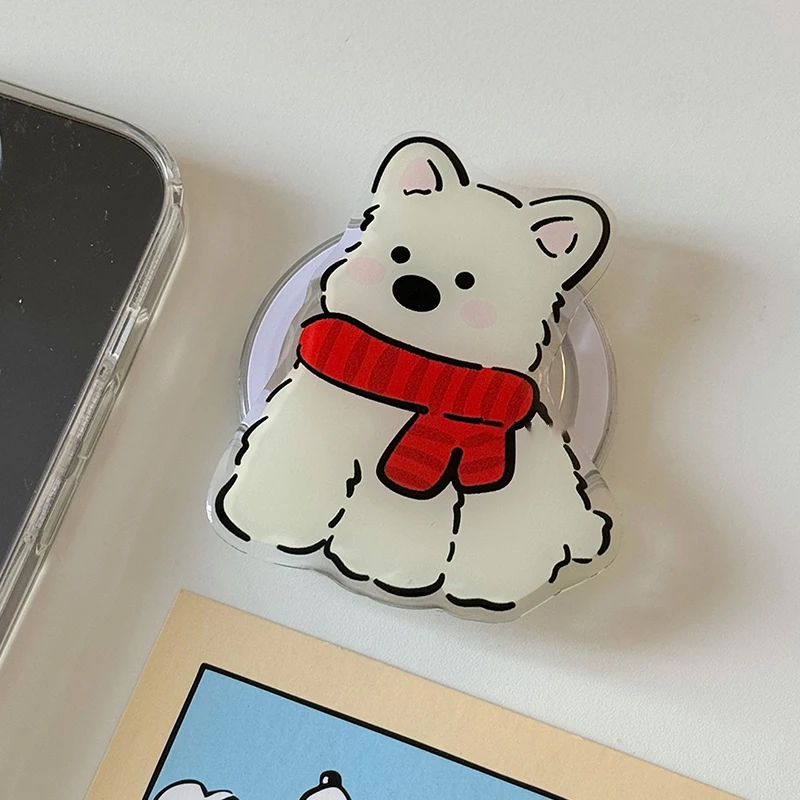 Милый мультяшный шарф-щенок для Magsafe, магнитный держатель для телефона Griptok, подставка, универсальное кольцо для телефона, ручка Tok для iPhone Samsung
Милый мультяшный шарф-щенок для Magsafe, магнитный держатель для телефона Griptok, подставка, универсальное кольцо для телефона, ручка Tok для iPhone Samsung