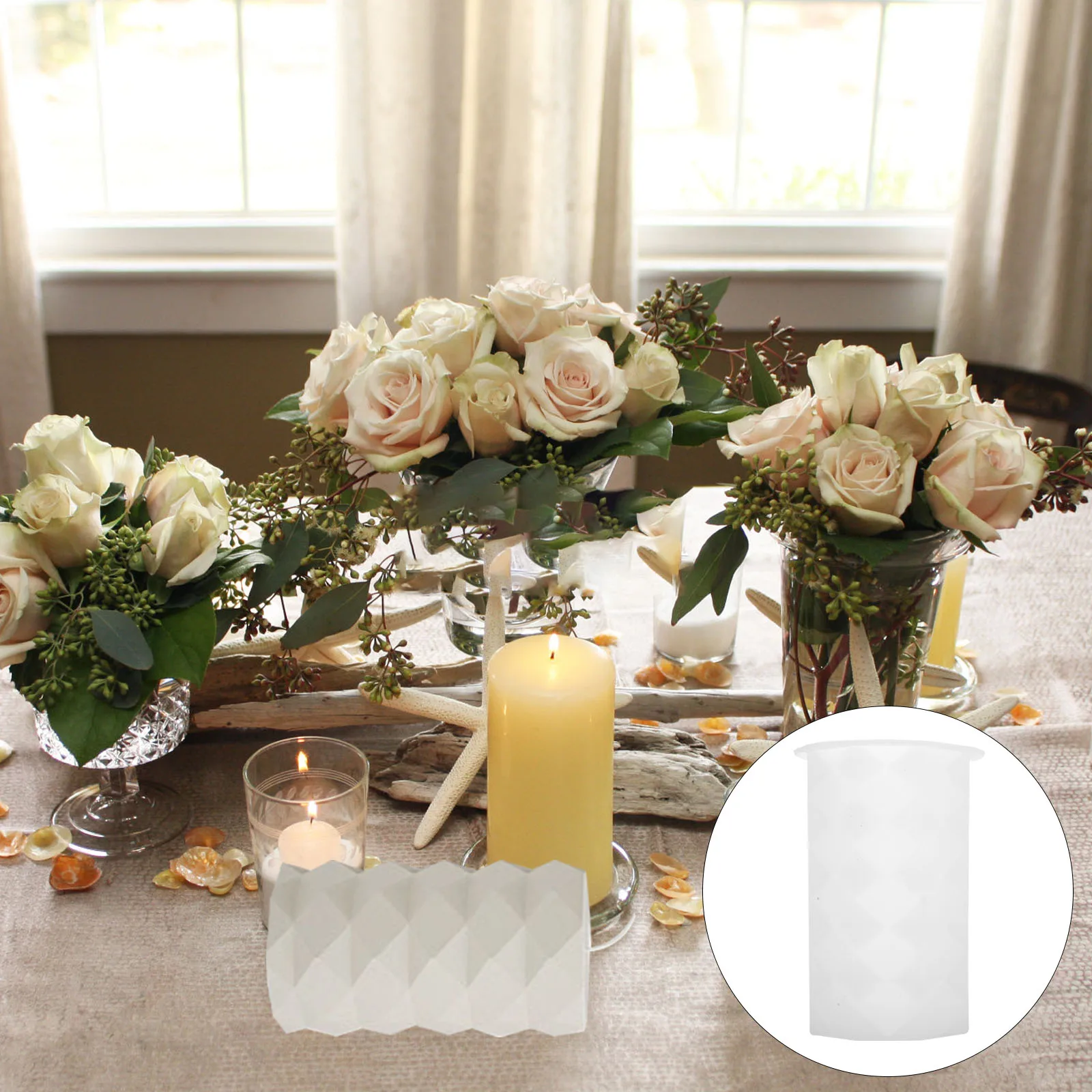 Силиконовые формы DIY ремесла изготовление восковой формы в форме цилиндра для уникальных свечей, украшения на день рождения, праздничные подарки
Силиконовые формы DIY ремесла изготовление восковой формы в форме цилиндра для уникальных свечей, украшения на день рождения, праздничные подарки