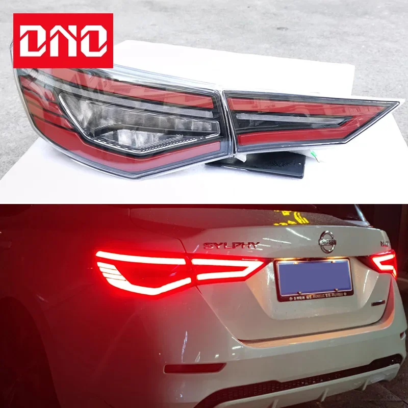 Car LED Tail Light For Nissan Sentra Sylphy 2020-2022 Rear Fog Lamp Brake Reverse Turn Signal Taillamps Indicators
Car LED Tail Light For Nissan Sentra Sylphy 2020-2022 Rear Fog Lamp Brake Reverse Turn Signal Taillamps Indicators