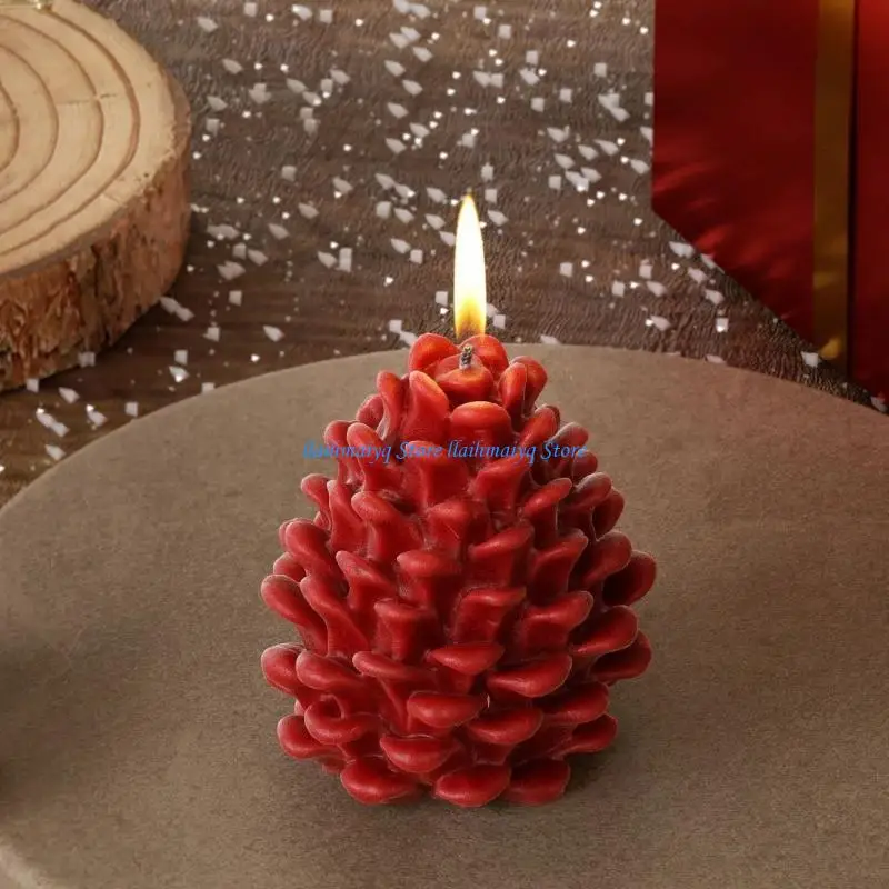 573B Easy to Clean Silicone Mold for Candle Making 3D Pinecone Ornament
573B Easy to Clean Silicone Mold for Candle Making 3D Pinecone Ornament