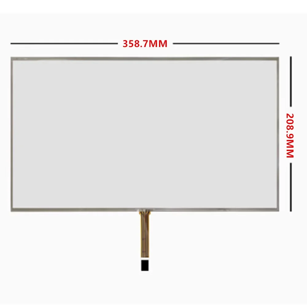 15.6-inch 358mm*208mm Universal 4-pin resistive touch screen digitizer handwriting panel glass DVD multimedia medical equipment
15.6-inch 358mm*208mm Universal 4-pin resistive touch screen digitizer handwriting panel glass DVD multimedia medical equipment