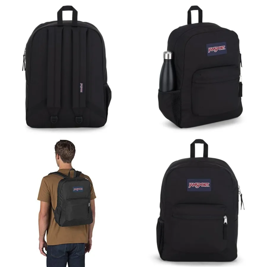 Cross Town Backpack 17" x 12.5" x 6" - Simple Bag for Everyone with 1 Main Compartment, Front Utility Pocket - Premium Class Ac
Cross Town Backpack 17" x 12.5" x 6" - Simple Bag for Everyone with 1 Main Compartment, Front Utility Pocket - Premium Class Ac