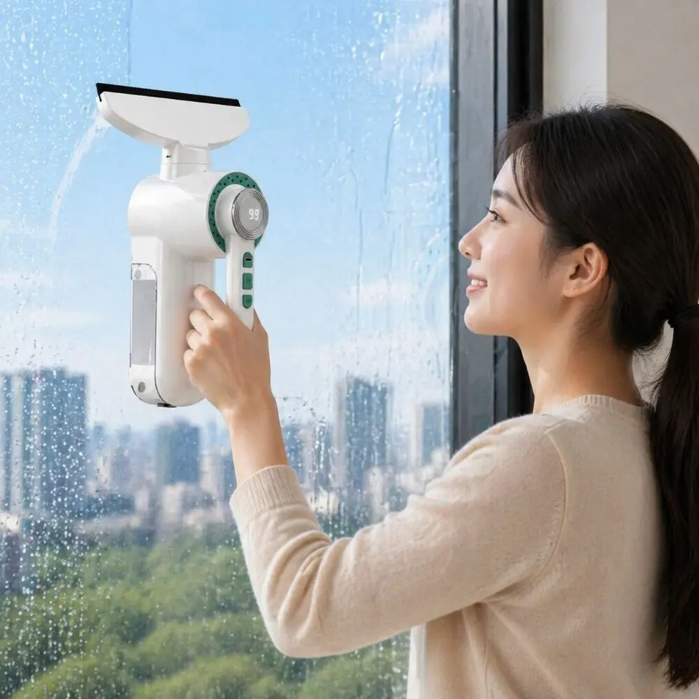 Cordless Electric Window Cleaner Water-Absorbing Soft Silicone Scraper Automatic Glass Wiper Long-lasting Battery Life
Cordless Electric Window Cleaner Water-Absorbing Soft Silicone Scraper Automatic Glass Wiper Long-lasting Battery Life