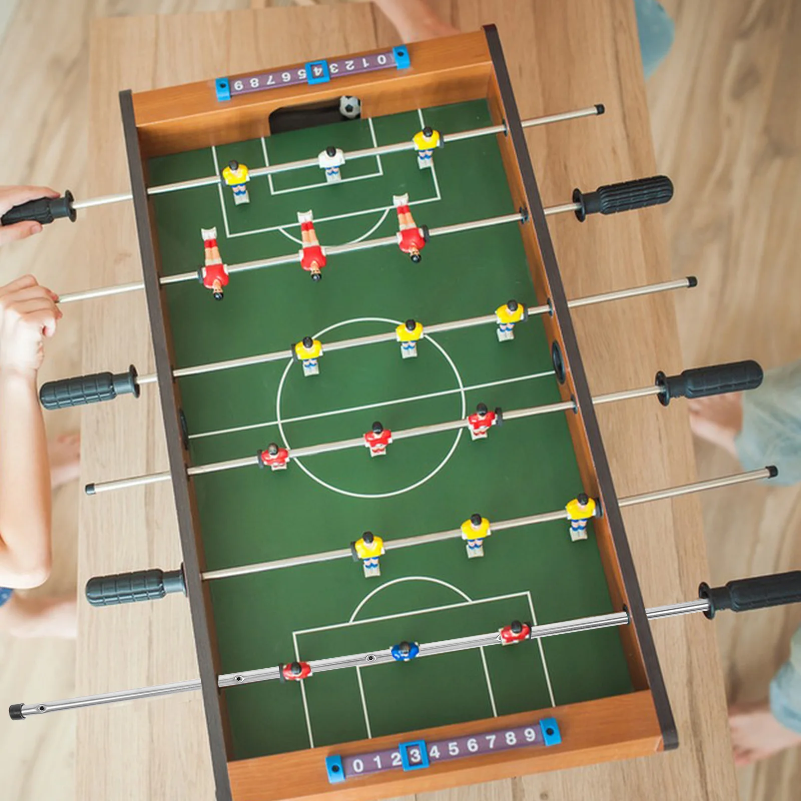 Foosball Pole Rod Replacement Desktop Table Parts Silver Soccer Machine Accessories 1 Set Iron Sturdy Lightweight
Foosball Pole Rod Replacement Desktop Table Parts Silver Soccer Machine Accessories 1 Set Iron Sturdy Lightweight