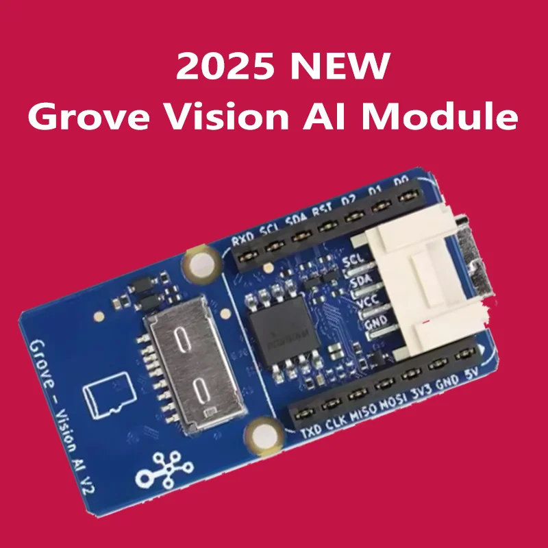 Модуль AI Seeed Grove Vision V2 Arm Cortex-M55 и Ethos-U55 TensorFlow и PyTorch с поддержкой Arduino, Raspberry Pi ESP32C3
Модуль AI Seeed Grove Vision V2 Arm Cortex-M55 и Ethos-U55 TensorFlow и PyTorch с поддержкой Arduino, Raspberry Pi ESP32C3