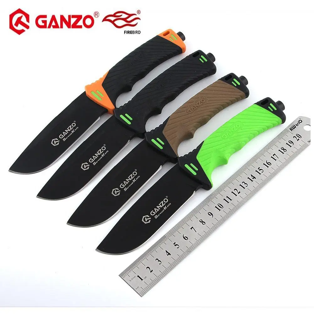 G8012 G8012V2 58-60HRC Ganzo FireBird FBKNIFE 7CR17MOV blade ABS Handle Fixed blade knife Survival Camping Hunting EDC tool
G8012 G8012V2 58-60HRC Ganzo FireBird FBKNIFE 7CR17MOV blade ABS Handle Fixed blade knife Survival Camping Hunting EDC tool