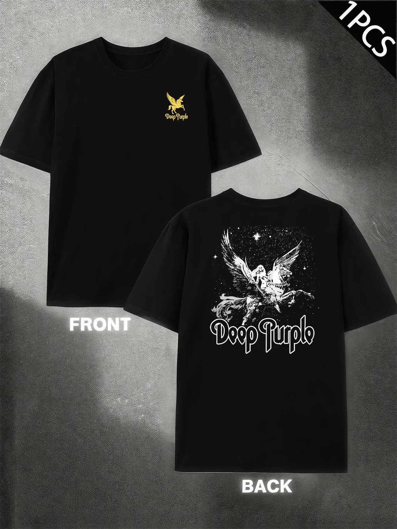 Мужская модная повседневная футболка с круглым вырезом и двусторонним принтом темно-фиолетового цвета, 220 г/м2, из чистого хлопка
Мужская модная повседневная футболка с круглым вырезом и двусторонним принтом темно-фиолетового цвета, 220 г/м2, из чистого хлопка