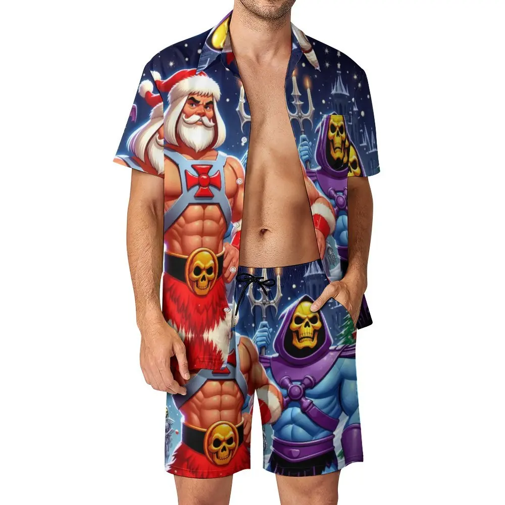 Мужской пляжный костюм He Man And Skeletor для продажи, костюм из двух предметов, новинка для плавания высокого качества
Мужской пляжный костюм He Man And Skeletor для продажи, костюм из двух предметов, новинка для плавания высокого качества