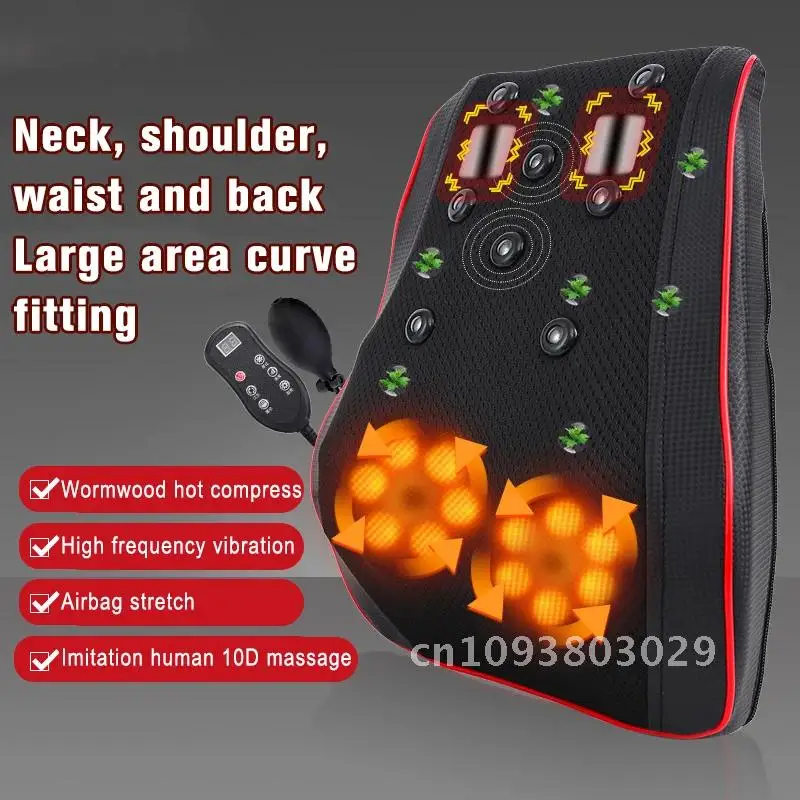 Portable Neck Waist Massager Vehicular Muscle Heating Relaxation Massage Electric Massager Soreness Muscle To Body Whole Relieve
Portable Neck Waist Massager Vehicular Muscle Heating Relaxation Massage Electric Massager Soreness Muscle To Body Whole Relieve