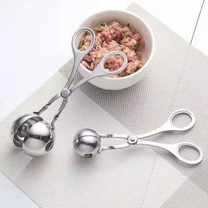Stainless steel Rice-meat dumplings folder meatball maker household kitchen tool meat kneading gadget
Stainless steel Rice-meat dumplings folder meatball maker household kitchen tool meat kneading gadget