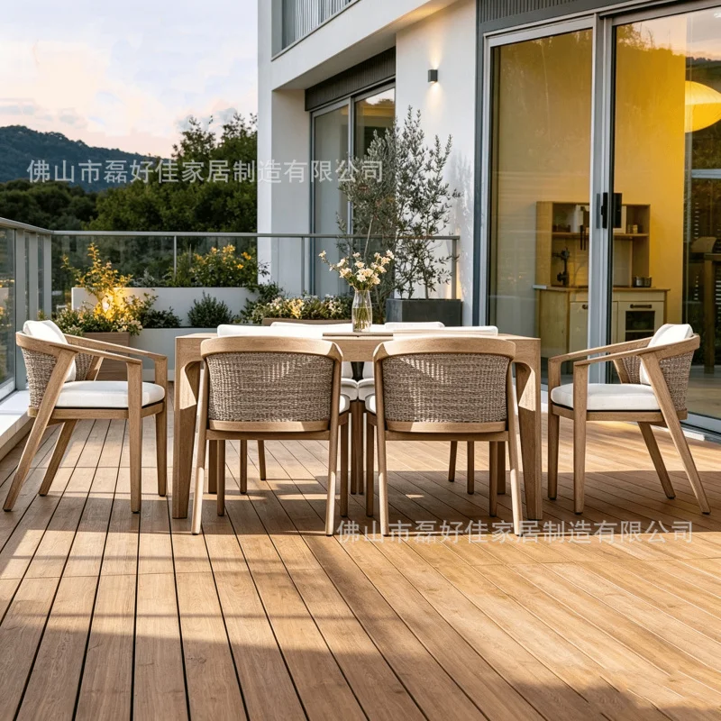 Customized Outdoor Rattan , Courtyard Leisure Anti-Corrosion Wood Tables And Chairs, Terrace Garden Furniture,
Customized Outdoor Rattan , Courtyard Leisure Anti-Corrosion Wood Tables And Chairs, Terrace Garden Furniture,